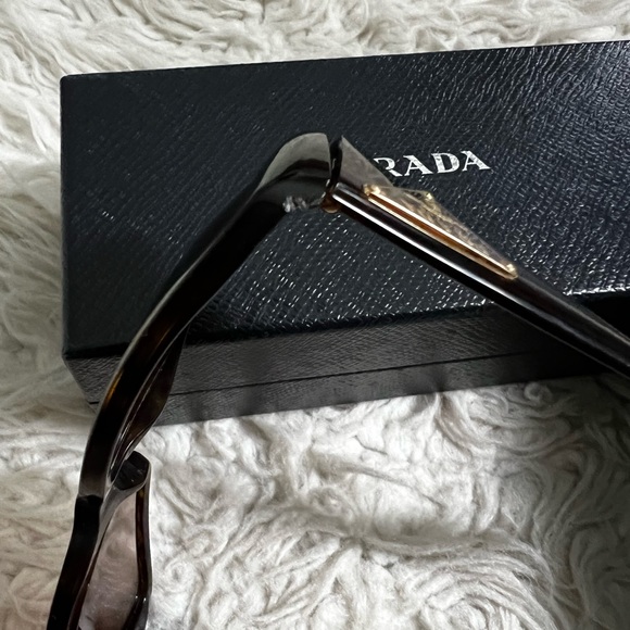 Prada Tortoise SPR 16L Sunglasses - Picture 6 of 11